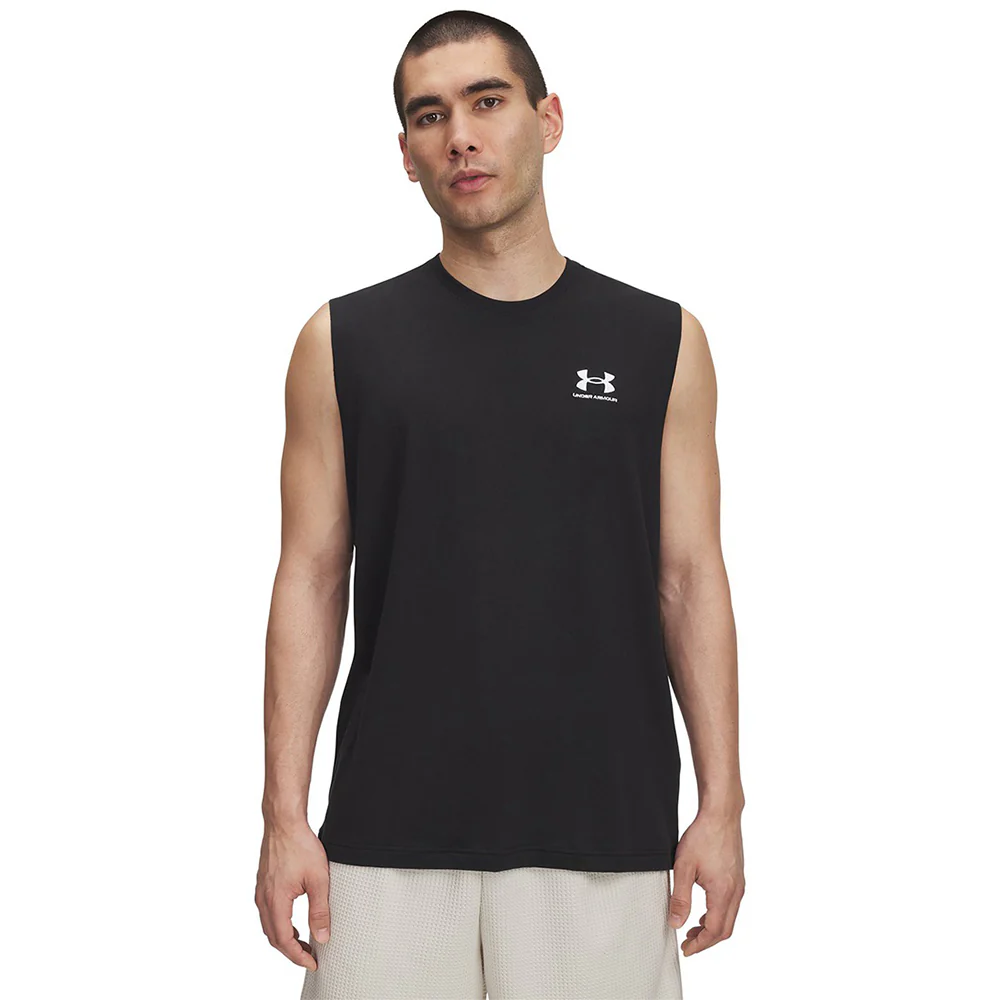 UNDER ARMOUR Icon Men's Training Tank - Black - L (US SIZE)