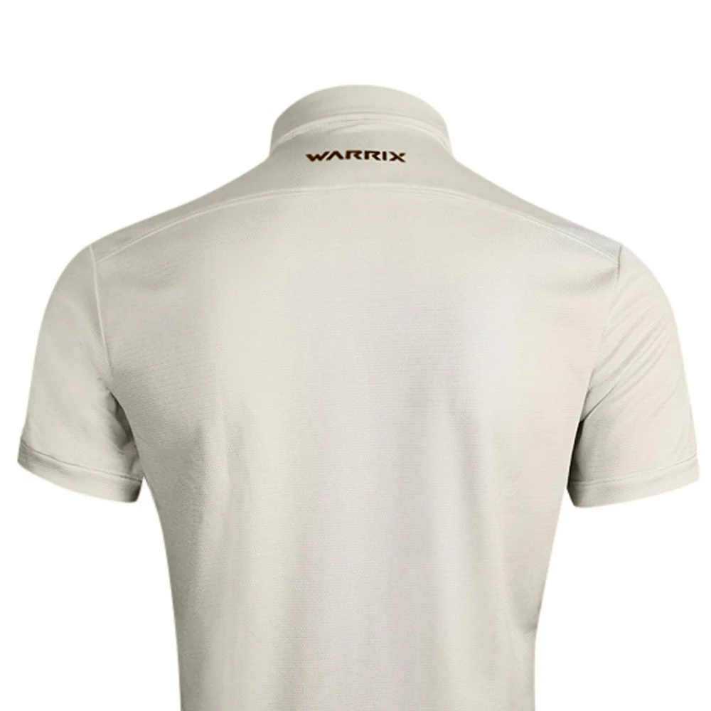 WARRIX Classic Unisex Polo Shirt - Beige - 2L (US SIZE)