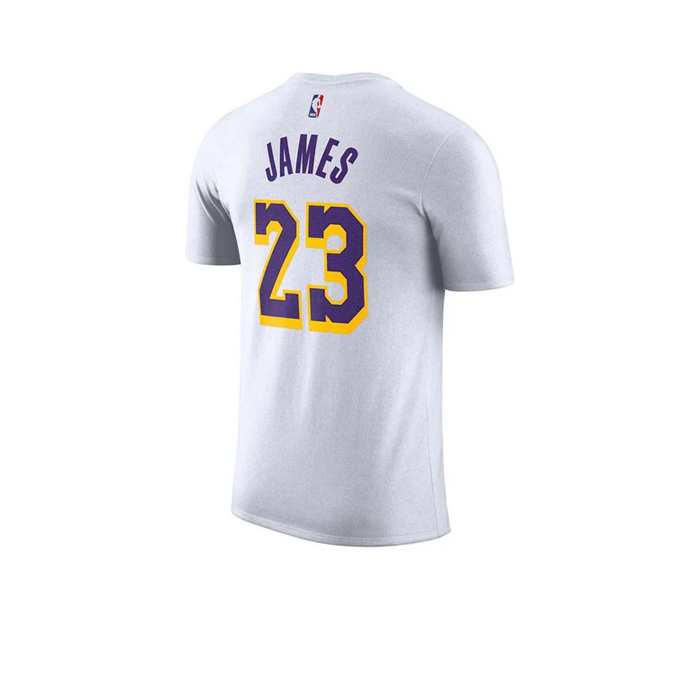 NIKE Los Angeles Lakers Men's Basketball T-Shirt - White - 2XL (US SIZE)