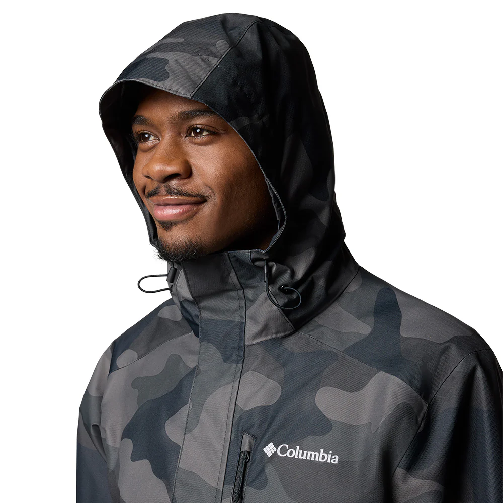 COLUMBIA Hikebound™ II Printed Men's Jacket - Black - 2XL (US SIZE)
