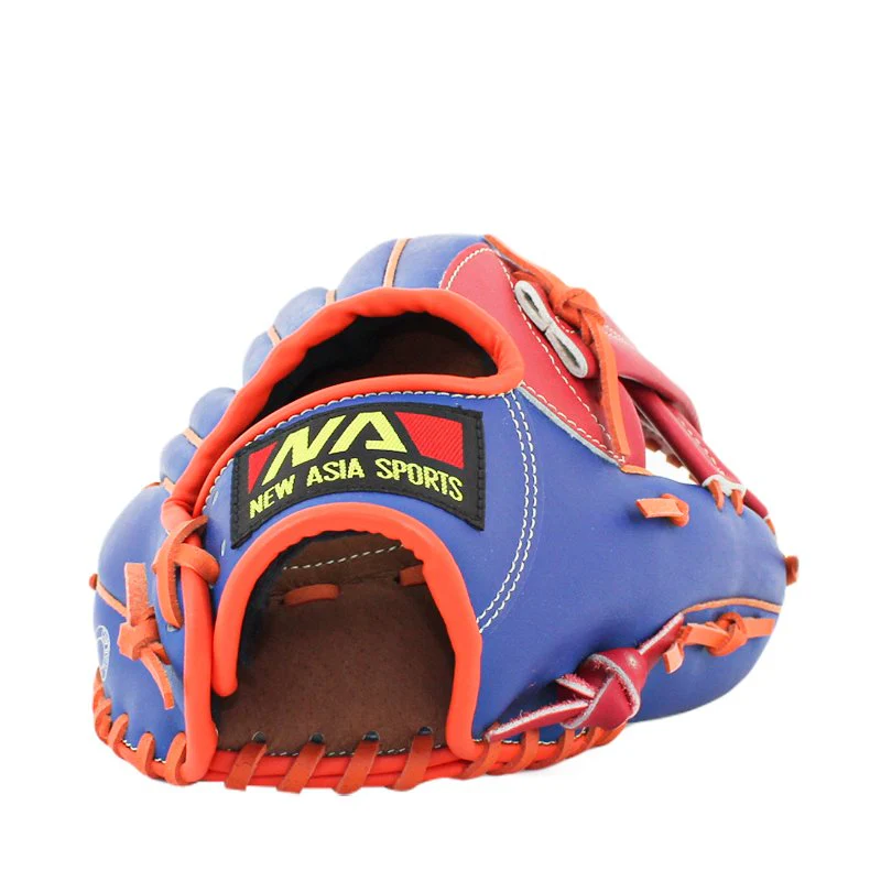 FBT Softball Gloves ถุงมือซอฟท์บอล PVC Cross 11.50 นิ้ว Blue 74430 - Blue - One size