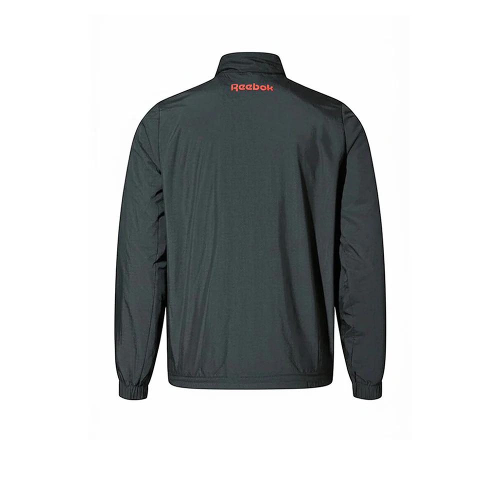 REEBOK Basketball Track Men's Jacket - Grey - 2XL (US SIZE)