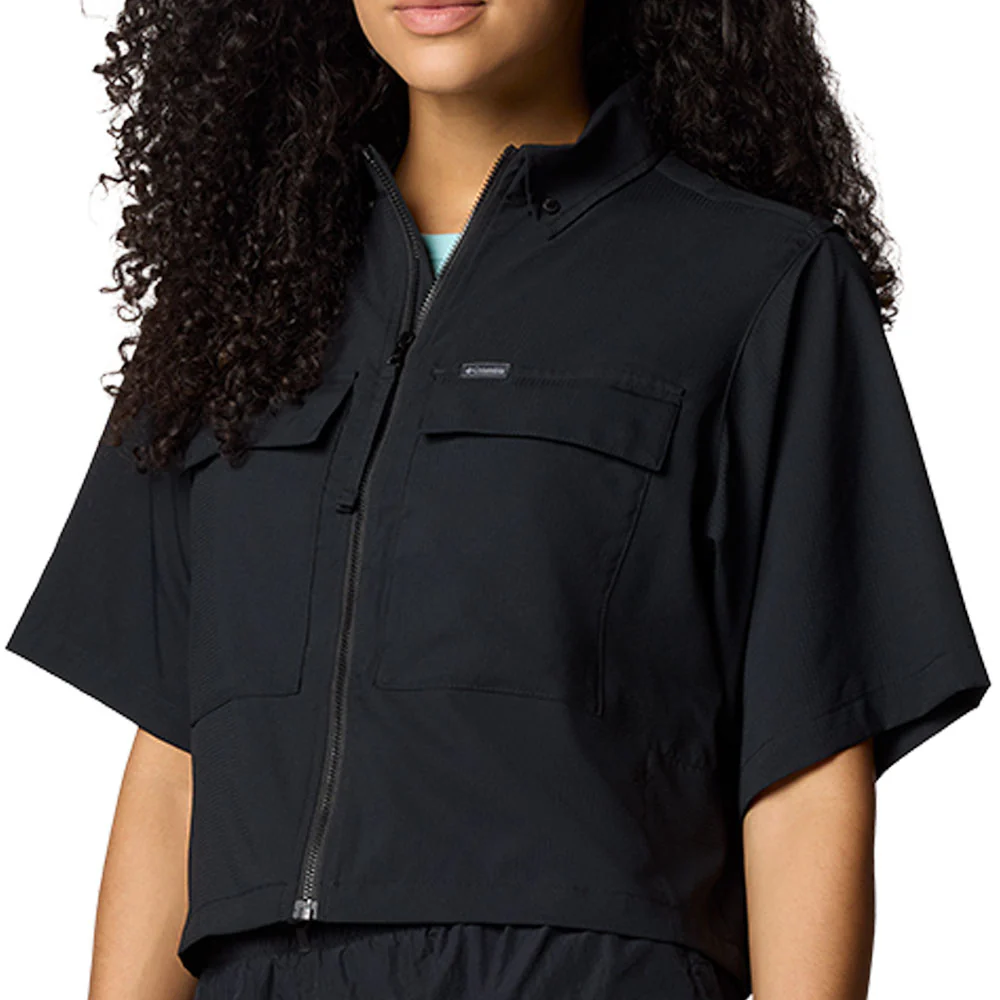 COLUMBIA Elevated View™ Utility Women's Shirt - Black - L (US SIZE)