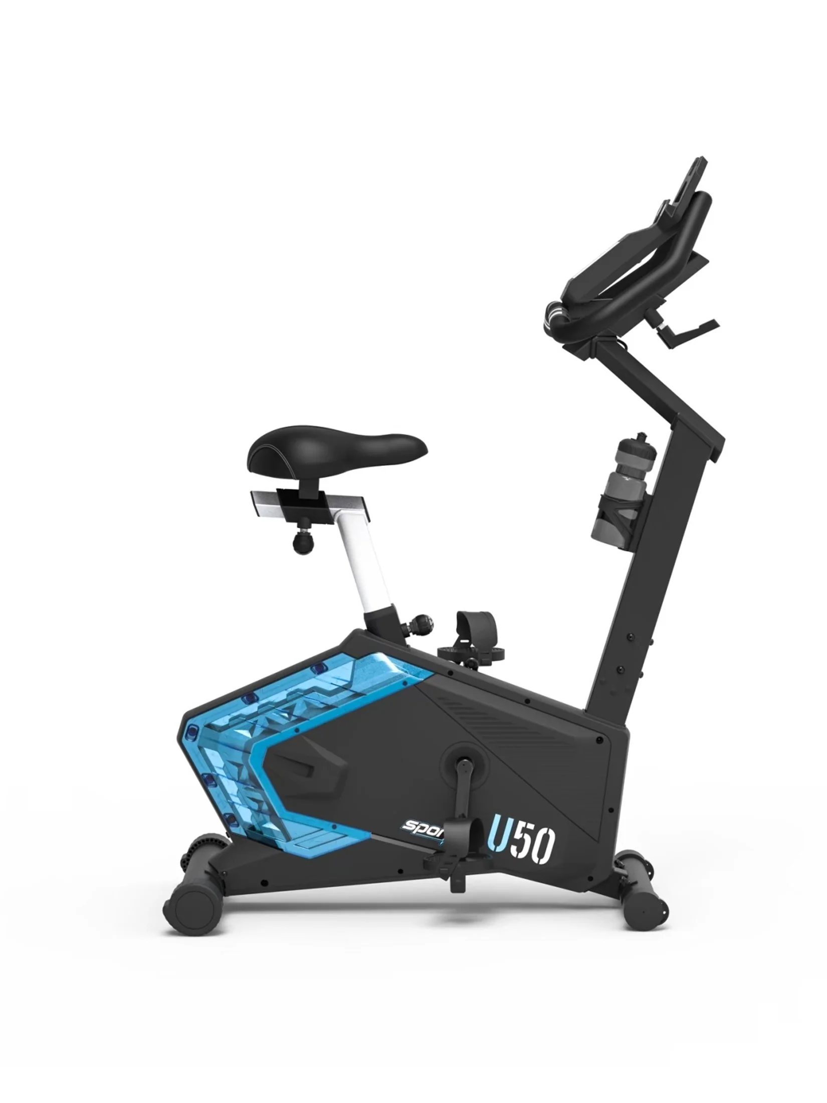 จักรยานออกกำลังกาย T-UNITED/SPORTOP U-50 จักรยานนั่งปั่น - Black - One Size