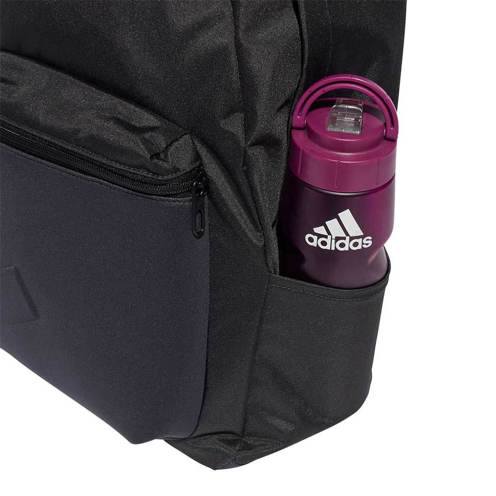 ADIDAS Essentials Embossed Logo Unisex Backpack - Black - ONE SIZE