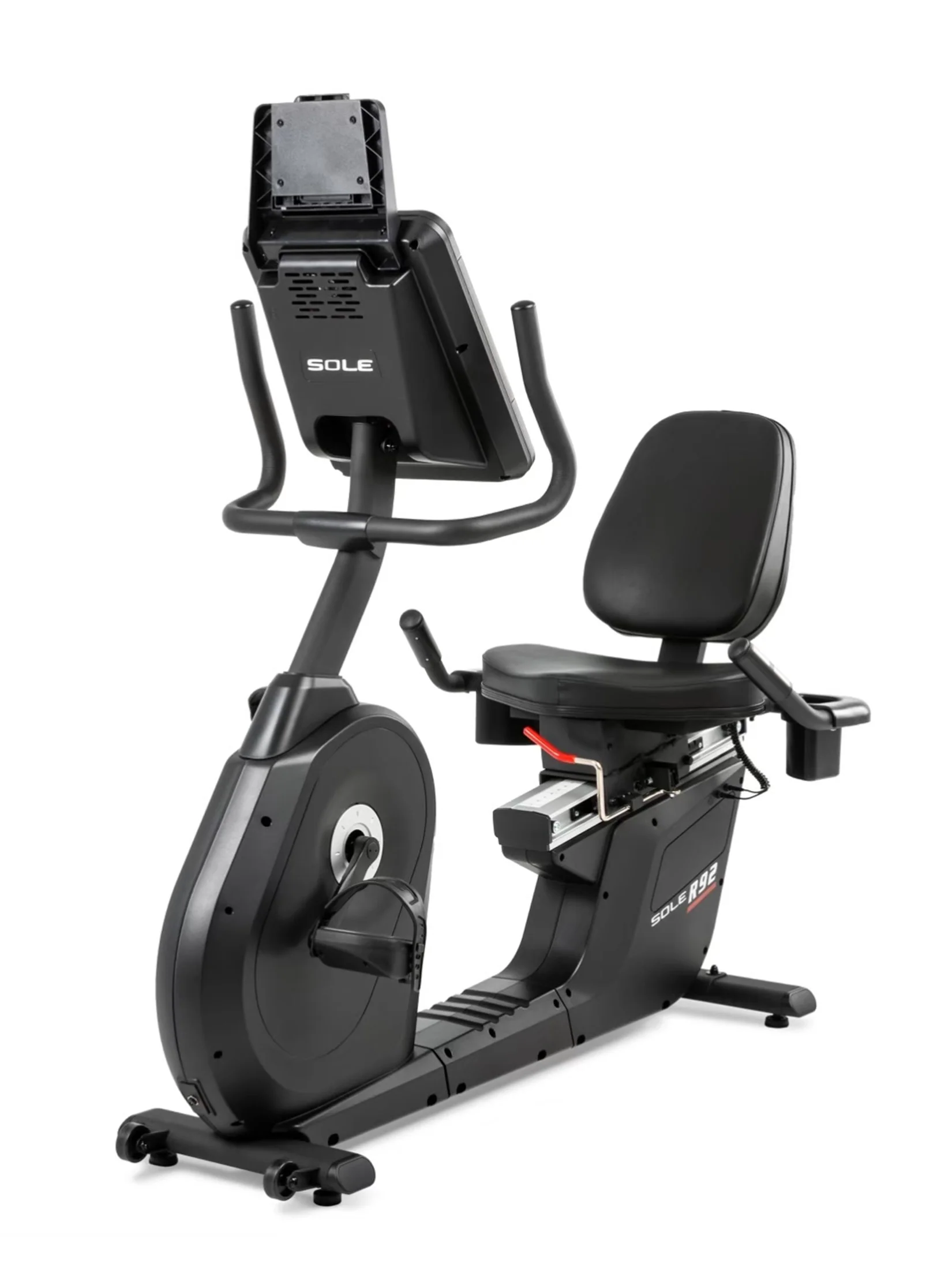 จักรยานออกกำลังกายเอนปั่น รุ่น R92 (2023) SOLE Exercise Bike - Black - One Size