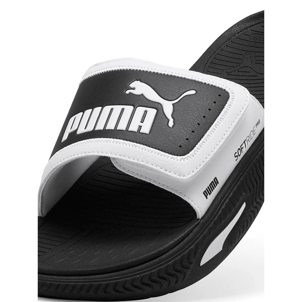 PUMA SoftridePro 24 V Unisex Sandals - Black - UK 10