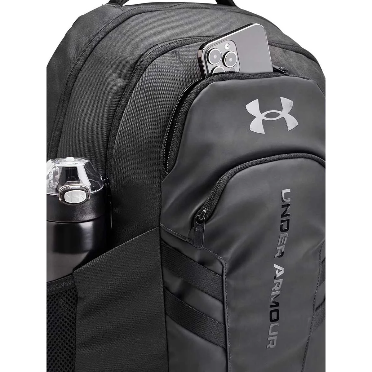 UNDER ARMOUR Hustle 6.0 Pro Unisex Backpack - Black - ONE SIZE