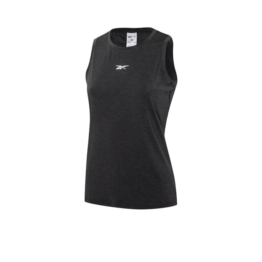REEBOK Pamela Women's Running Tank - Black - L (US SIZE)