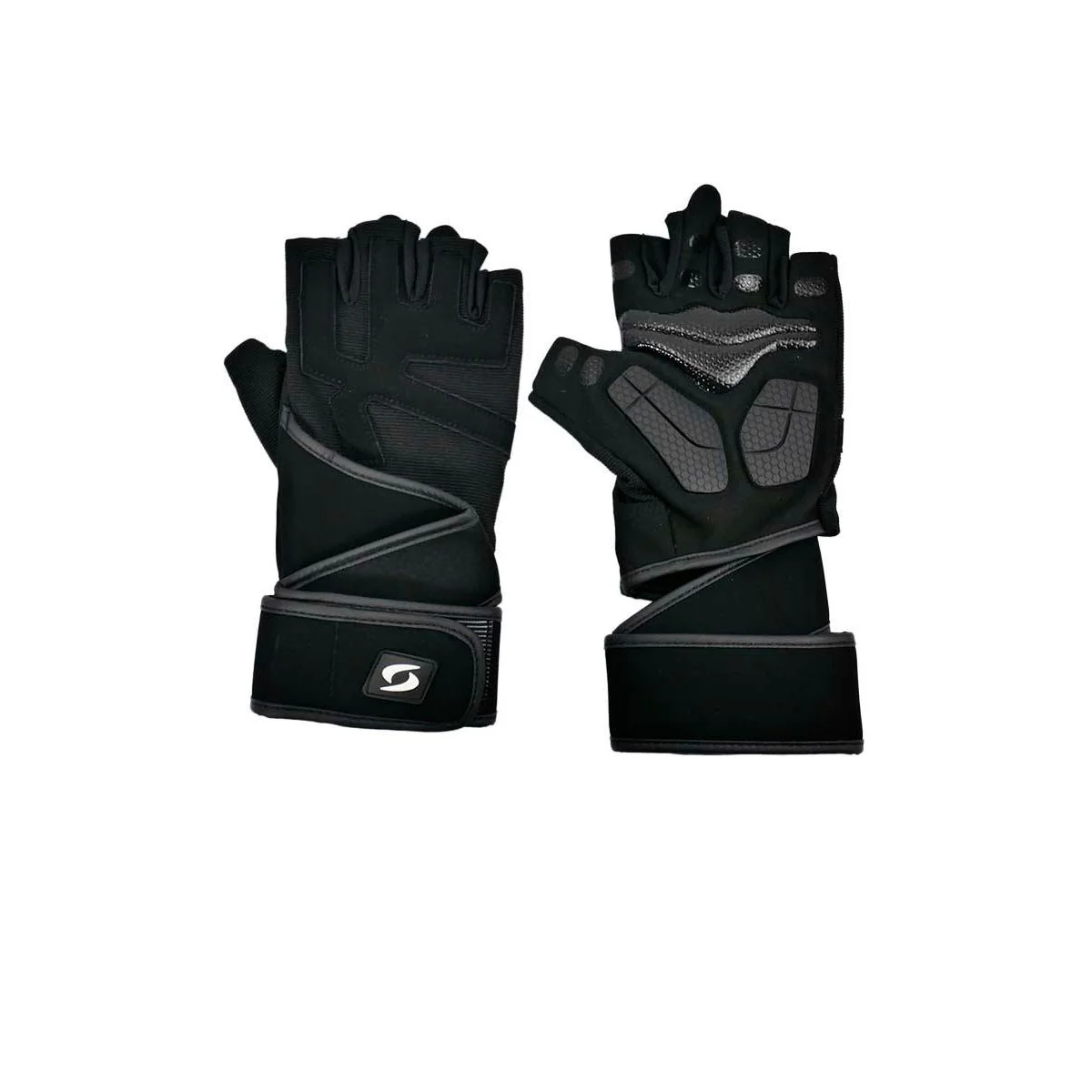 S SPORTS SG2800 Men's Training Gloves - Black - L