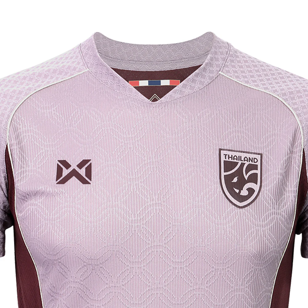 WARRIX Unisex Thailand National Team Fourth Replica 2025/26 Jersey - Purple - 2L (ASIAN SIZE)